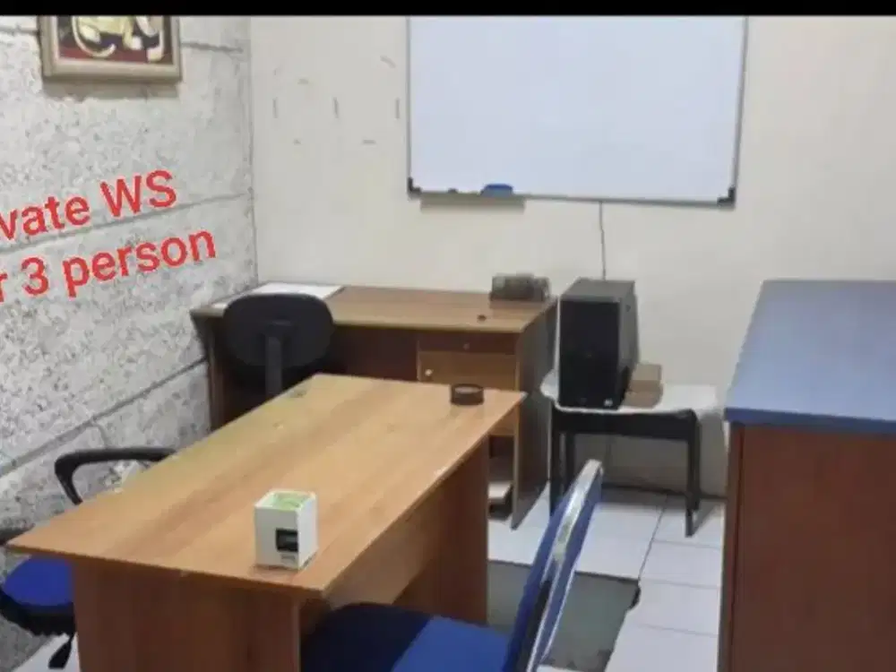 PROMO Sewa Ruang Kantor Private All In utk 3 Pegawai Tinggal Bawa Komputer di Kota BANDUNG