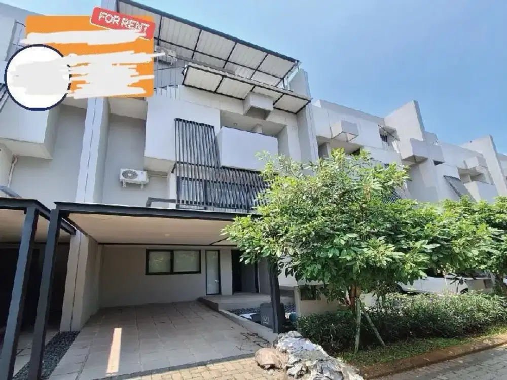 Disewa Tabebuya Impresahaus BSD Full Furnish 3 Kamar Tidur