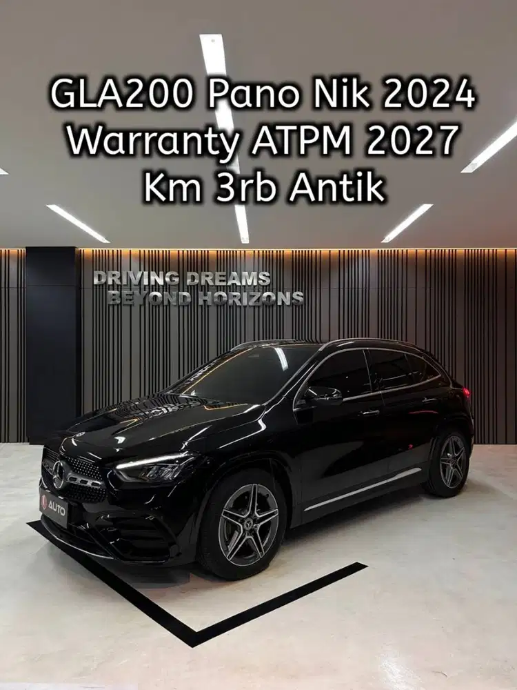 Mercedes Benz GLA200 2025 Mercy GLA 200 Hitam B2627KFE Km3rb Nik 2024