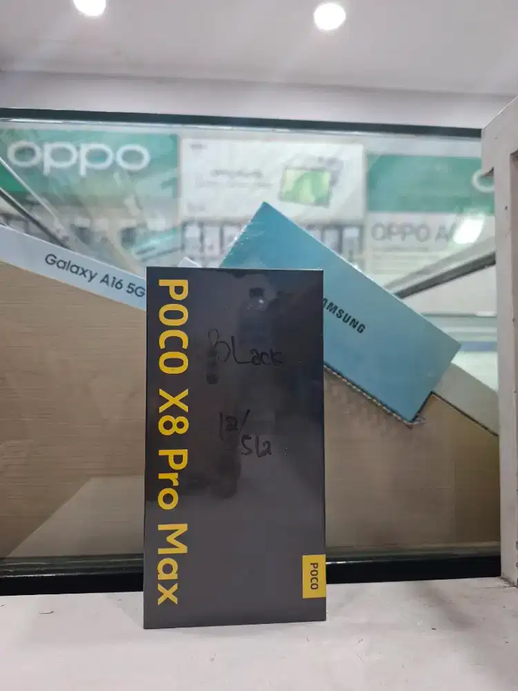 POCO X8 PRO MAX 12/512 NEW MURAH GARANSI RESMI