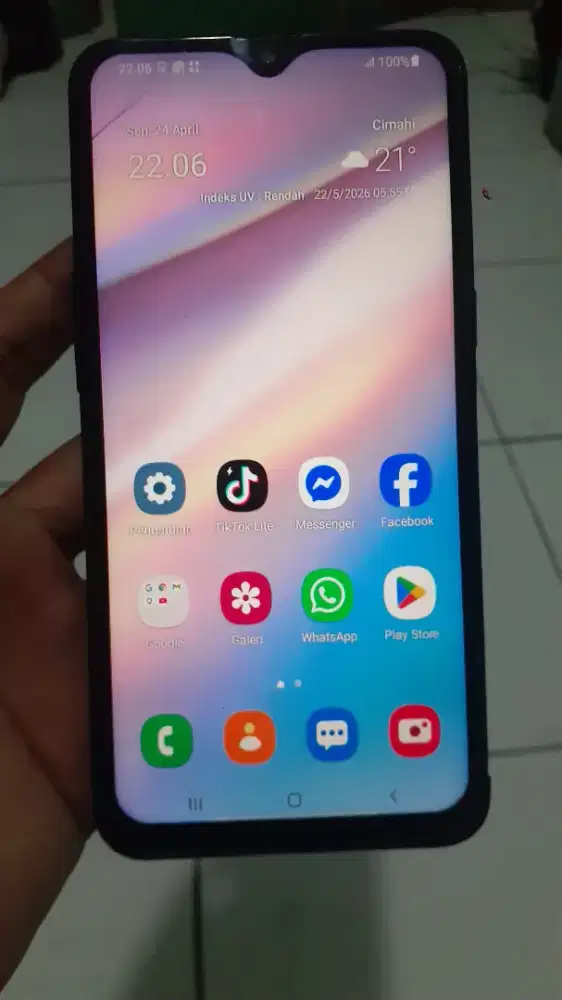 Samsung galaxy A10s 4G 2/32 layar 6.2 inchi amoled tt/bt