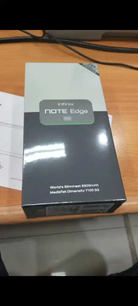 Infinix note edge 5G