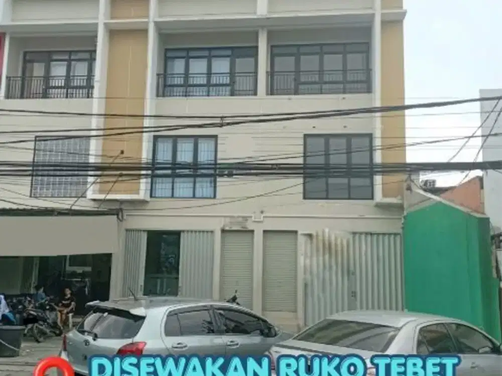 Disewakan Ruko Tebet Lokasi Strategis Cocok untuk Kantor Akses Jalan Raya