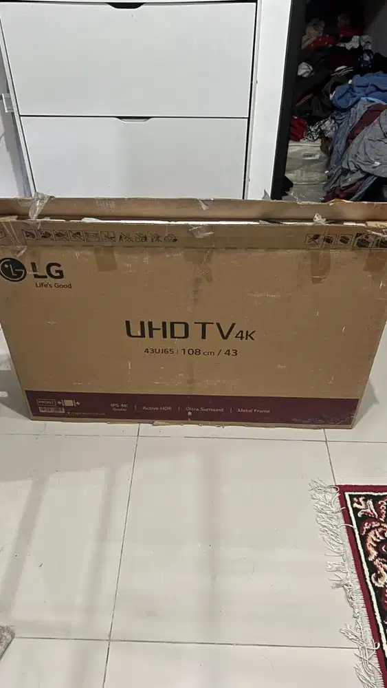 TV Lg Smarttv 43 inch 43UJ652T