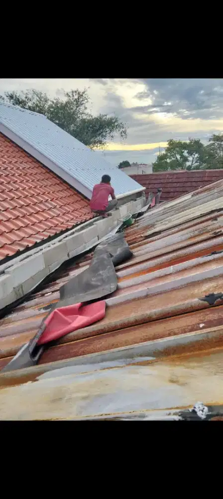 Tukang atap bocor ganti atap renopasi dll