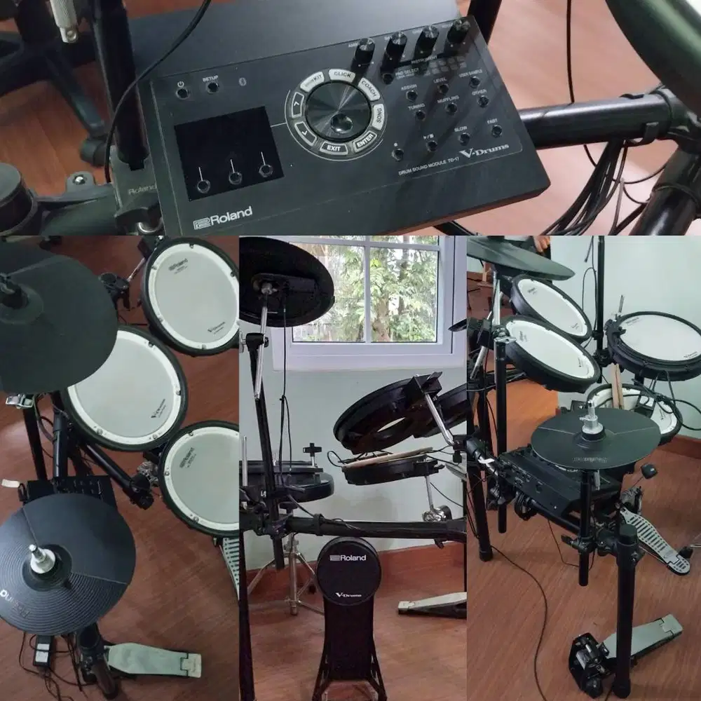 Drum Elektrik Roland V Mulus Like New