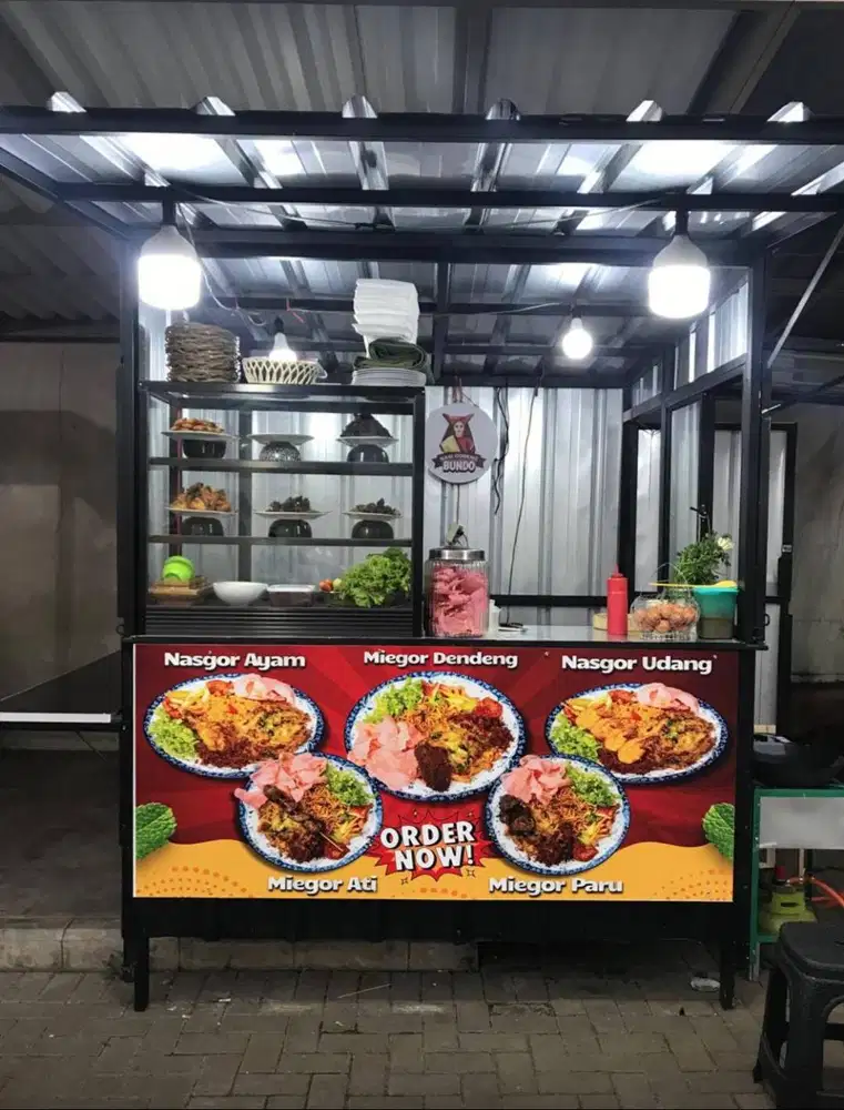 DIJUAL BOOTH KONTAINER USAHA – SIAP PAKAI