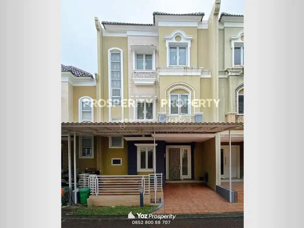 Rumah 3 Lantai Sudah Renovasi dan Furnished Terawat di Cluster Samara Village Selangkah ke Ruko Aniva dan The Hudson Gading Serpong