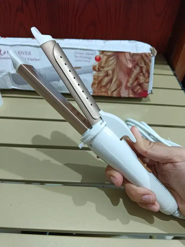 80rb BARU-PROMO Catokan Rambut Han River Muktifungsi 2in1 32mm