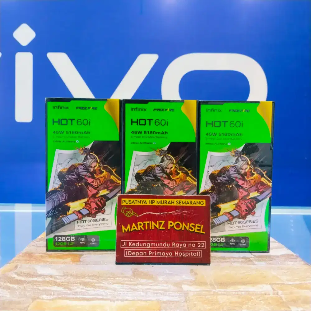 Infinix Hot 60i 6/128 new