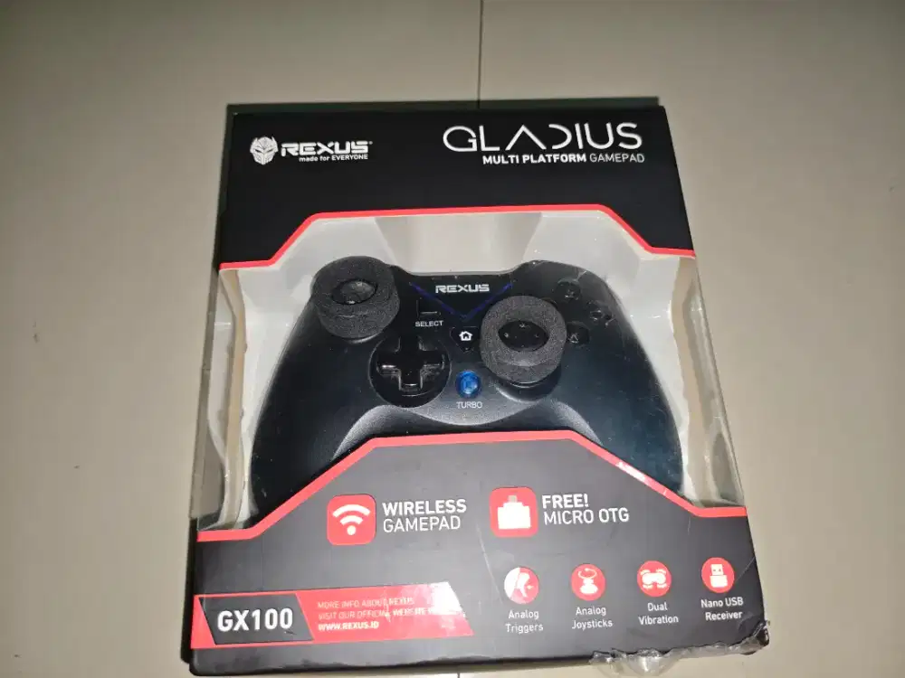 Rexus Gladius GX100 Fullset + Bonus Clamp Fantech & Kabel Uneed