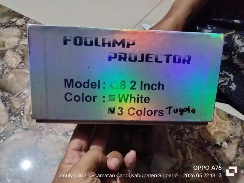 Foglamp projector merk VINYX Toyota INOVA