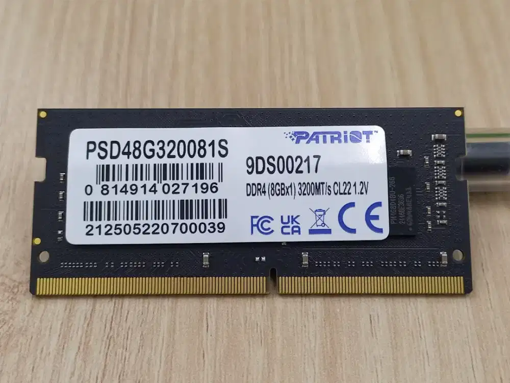 RAM Laptop PATRIOT 8GB DDR4 3200MHz
