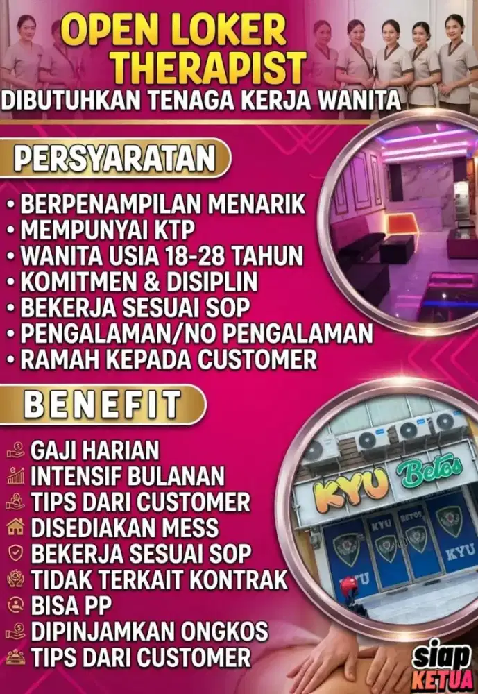 Loker khusus wanita,