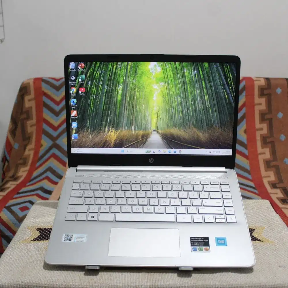 LAPTOP HP 14S N4500 RAM 4GB SSD 512GB KEYBOARD BACKLIGHT
