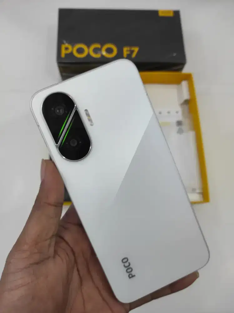 Xiaomi Poco F7 
Garansi Resmi
Ram 12/512
Mulus 99%
Fulset original