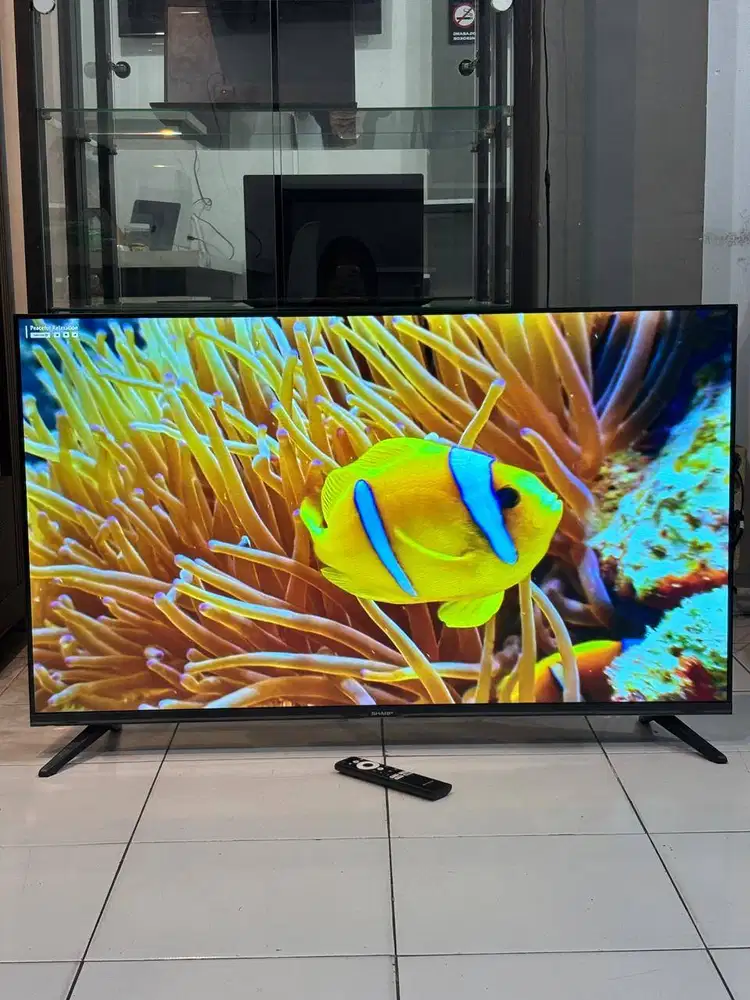 LED TV SHARP 43 INCH GOOGLE TV | SUDAH DIGITAL TV | HDMI USB NORMAL |