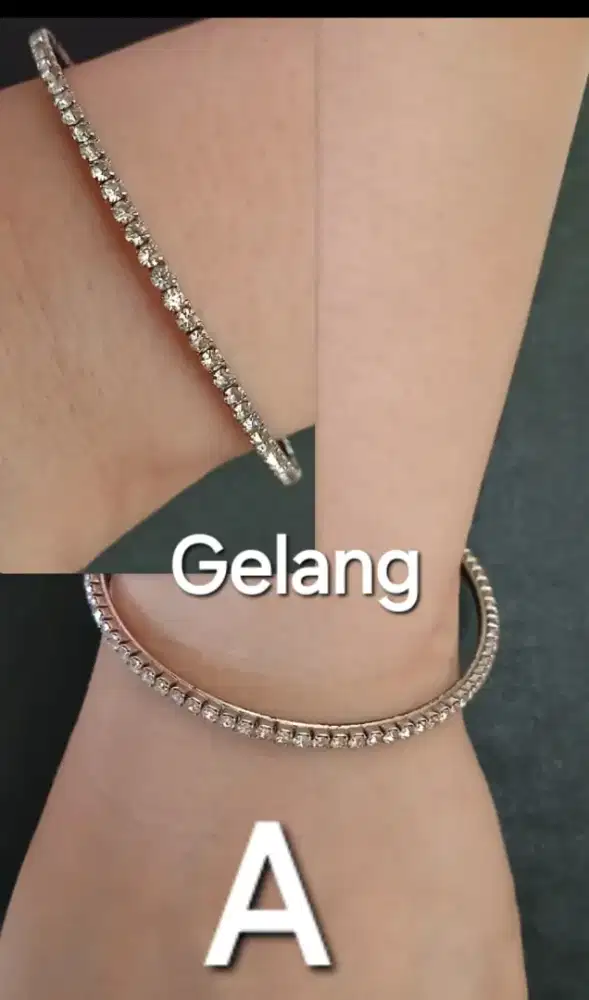 Gelang dan bros vintage