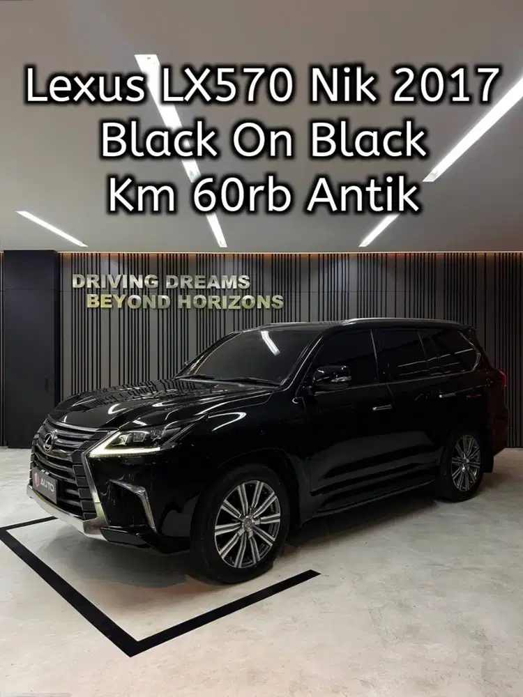 Lexus LX570 Luxury AT 2017 Hitam Km60rb B515RFS