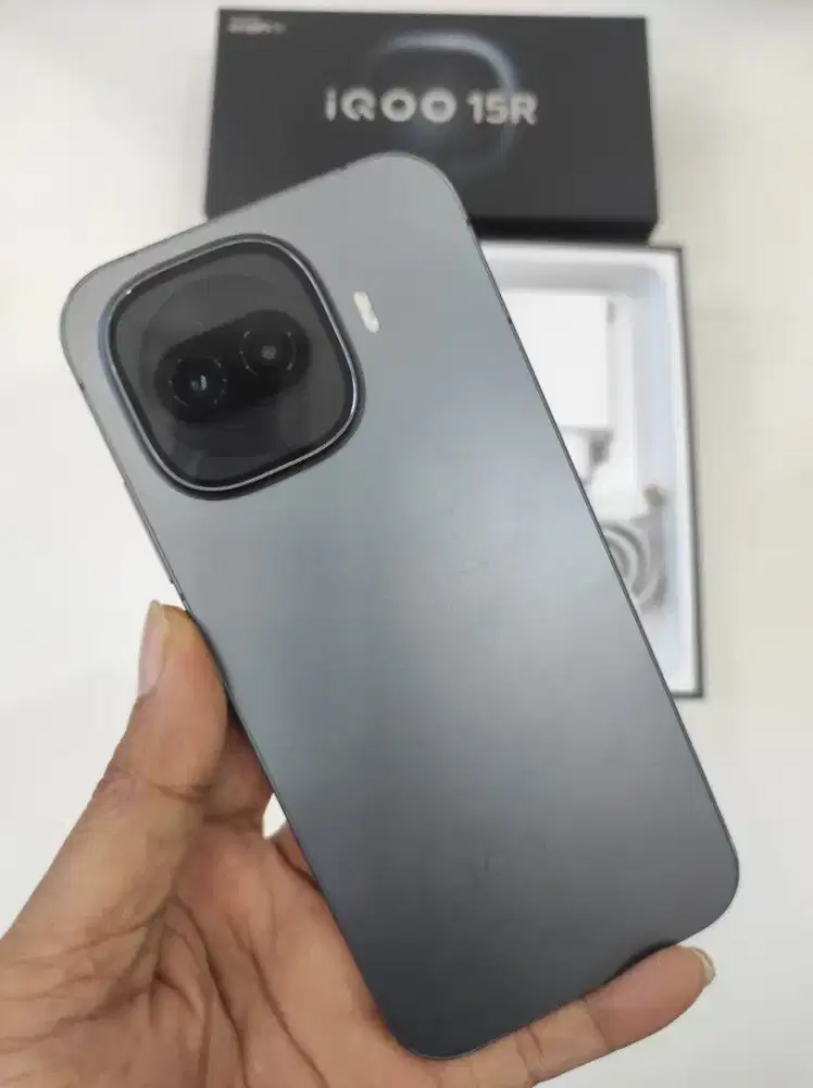 IQOO 15R  Black
Garansi Resmi
Ram 12/512
Mulus 99%
Fulset original
