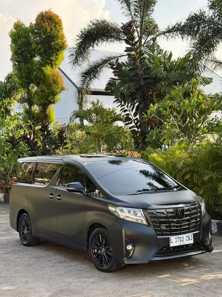 {Harga Cash} Toyota Alphard G ATPM 2.5 CVT 2015 (full modified)