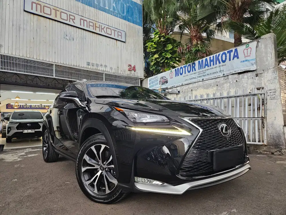 55 rb km Lexus NX200 t F Sport 2016 nik 2015 hitam NX200t NX 200 black