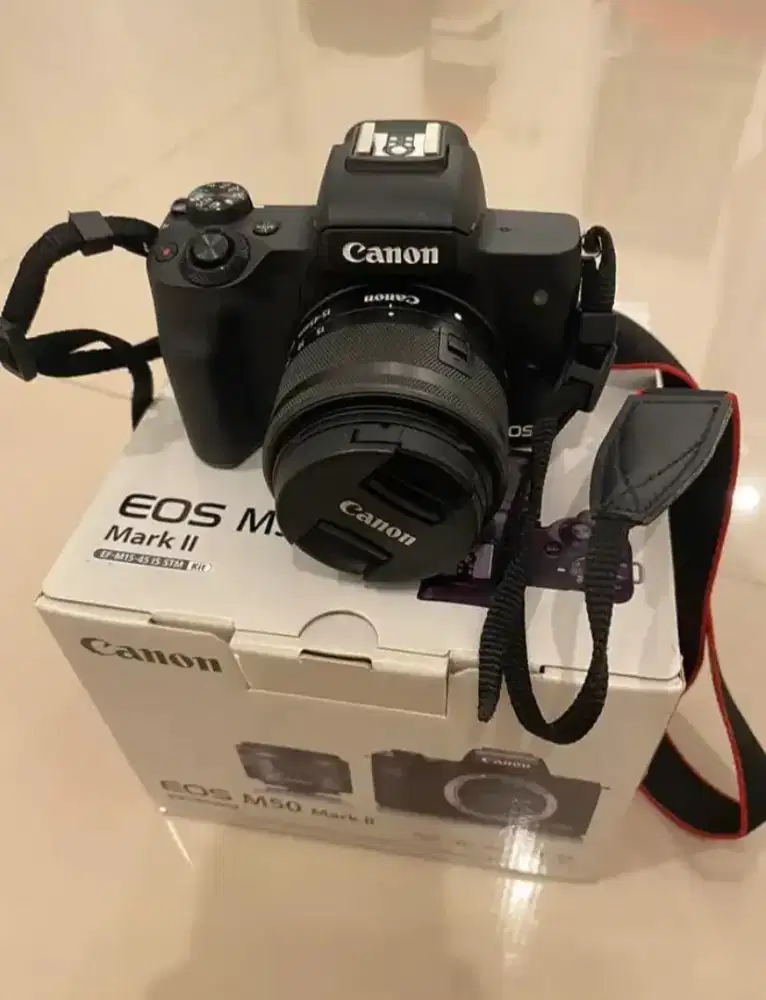 Kamera canon m50 Mark ll fullset