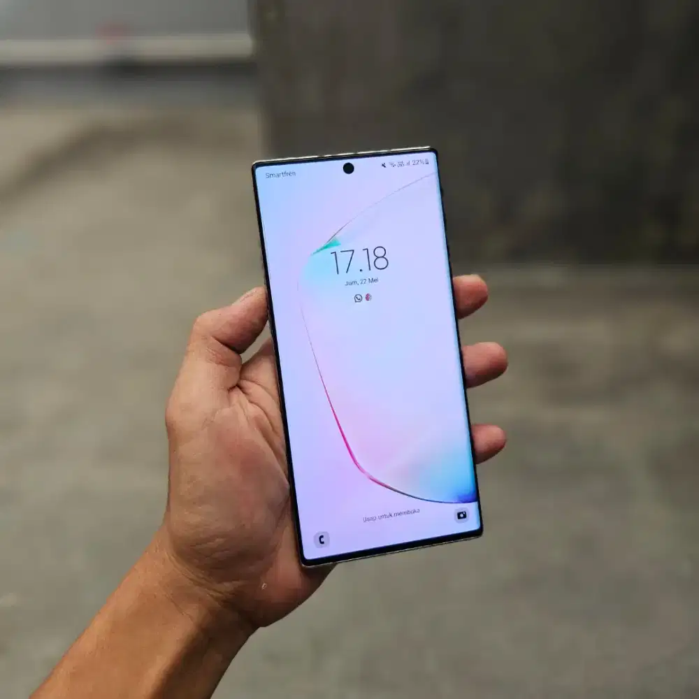 SAMSUNG GALAXY NOTE 10 PLUS SEIN 12/256 GB MULUS MINUS RINGAN