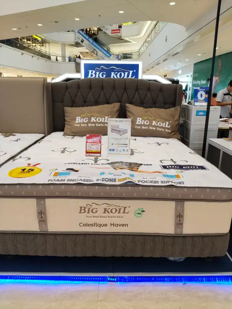 Cicilan springbed bigkoil promo bunga 0% tanpa DP tenor hingga 24bulan