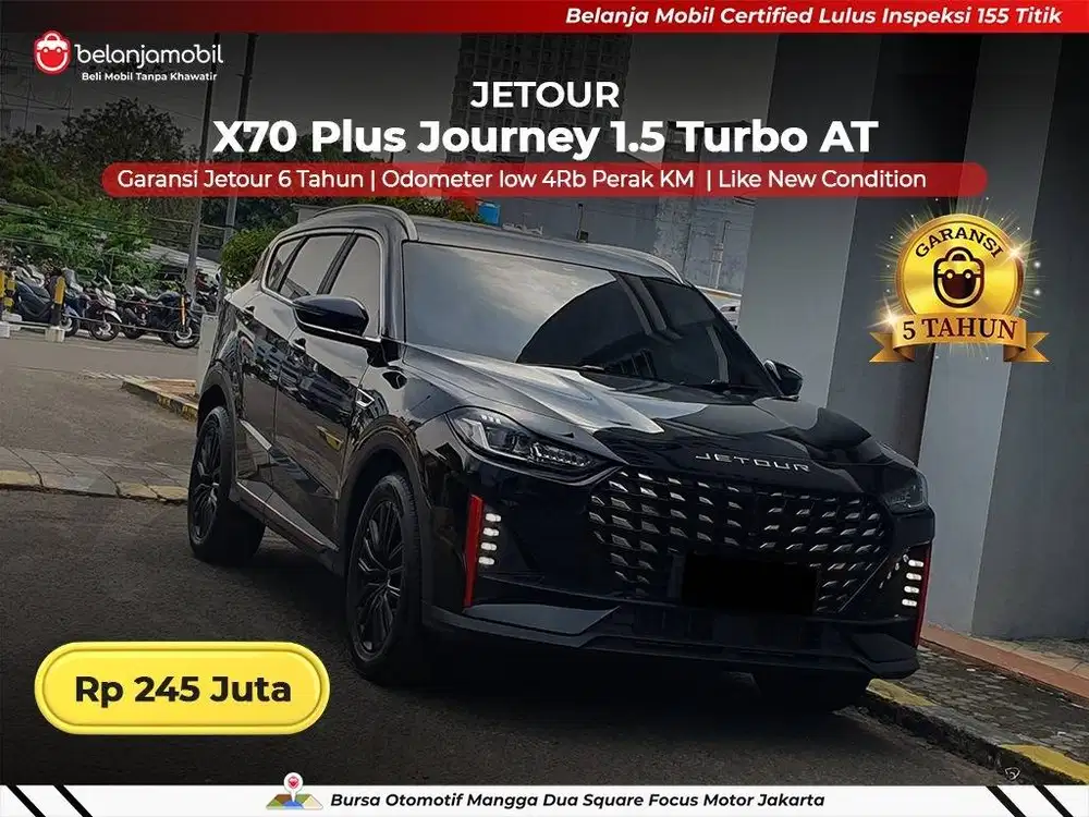 [ LOW KM 4RB ] Jetour X70 X 70 Plus Journey 1.5 Turbo 2025/2026