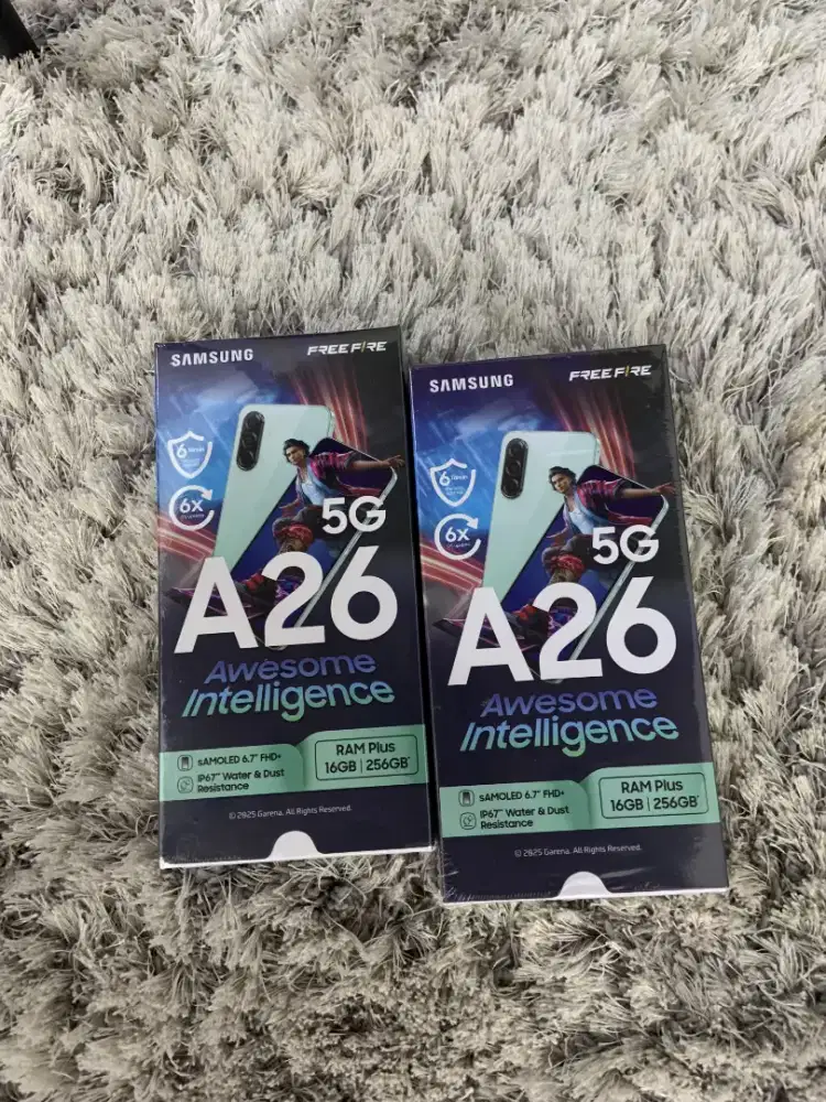 Samsung Galaxy A26 5G 8/256 GB New Segel Garansi Resmi SEIN 12 Bulan