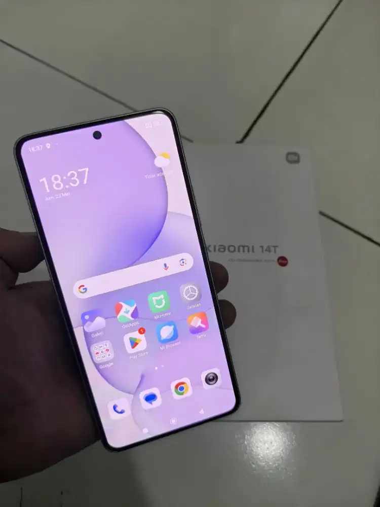 Xiomi 14T 5g 12/512 GB Fullset Mulus Nomines + Bonus casing