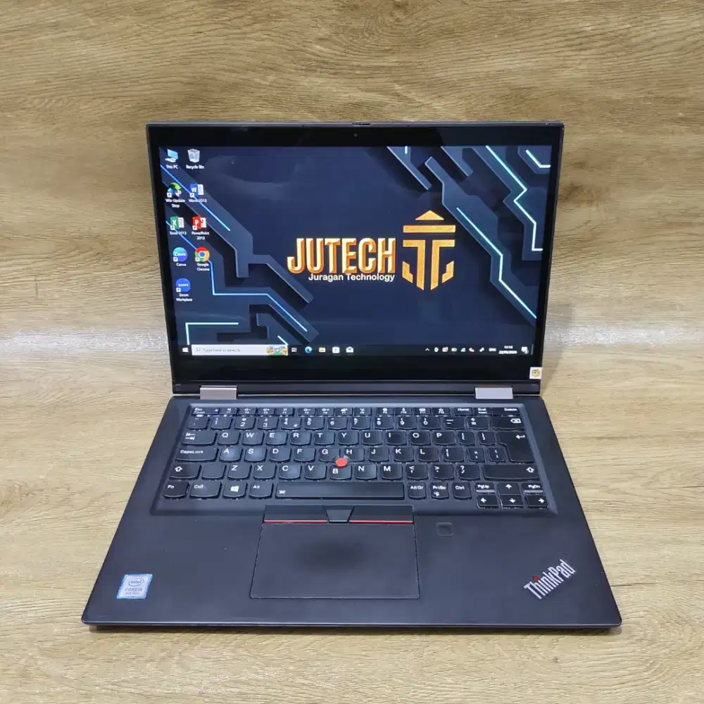 Laptop Lenovo Thinkpad touchscreen+layar lipat Core i5 Gen8  Ram8GB