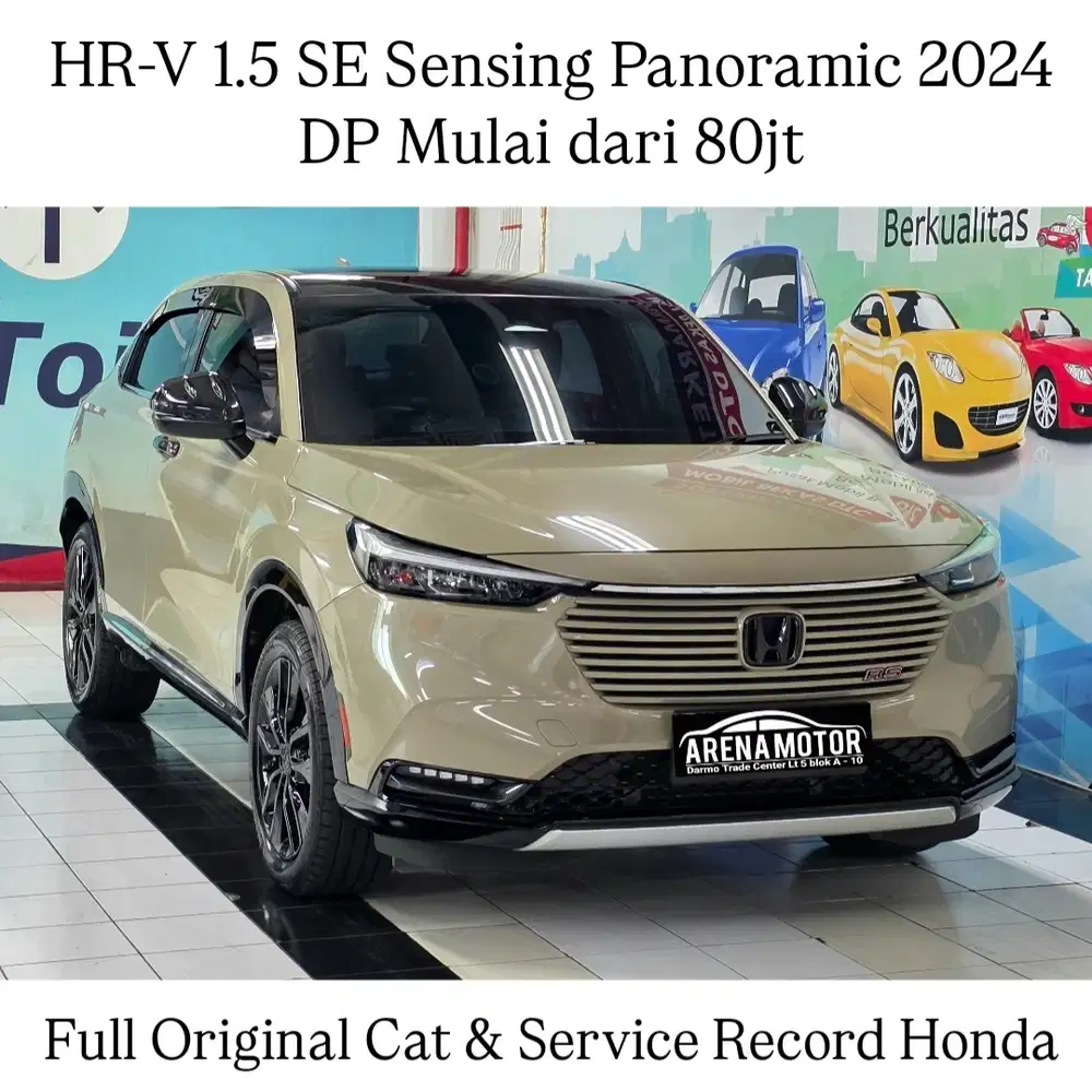 [KM 9 rb] HRV SE Sensing 2024 Panoramic Like New # Honda HR-V 1.5 CVT