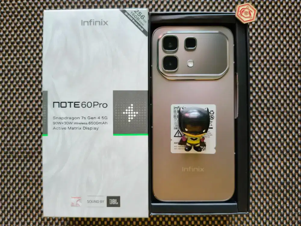 infinix note 60 pro 5g 8/256 fullset