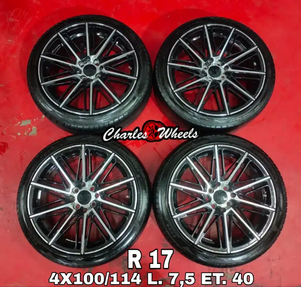 VELG HSR SEKEN RING 17 PLUS BAN