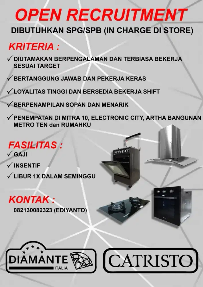 LOWONGAN PEKERJAAN