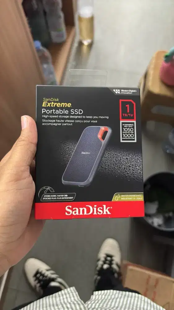 Jual Cepat Harddisk Eksternal SSD SanDisk 1TB BNIB!!