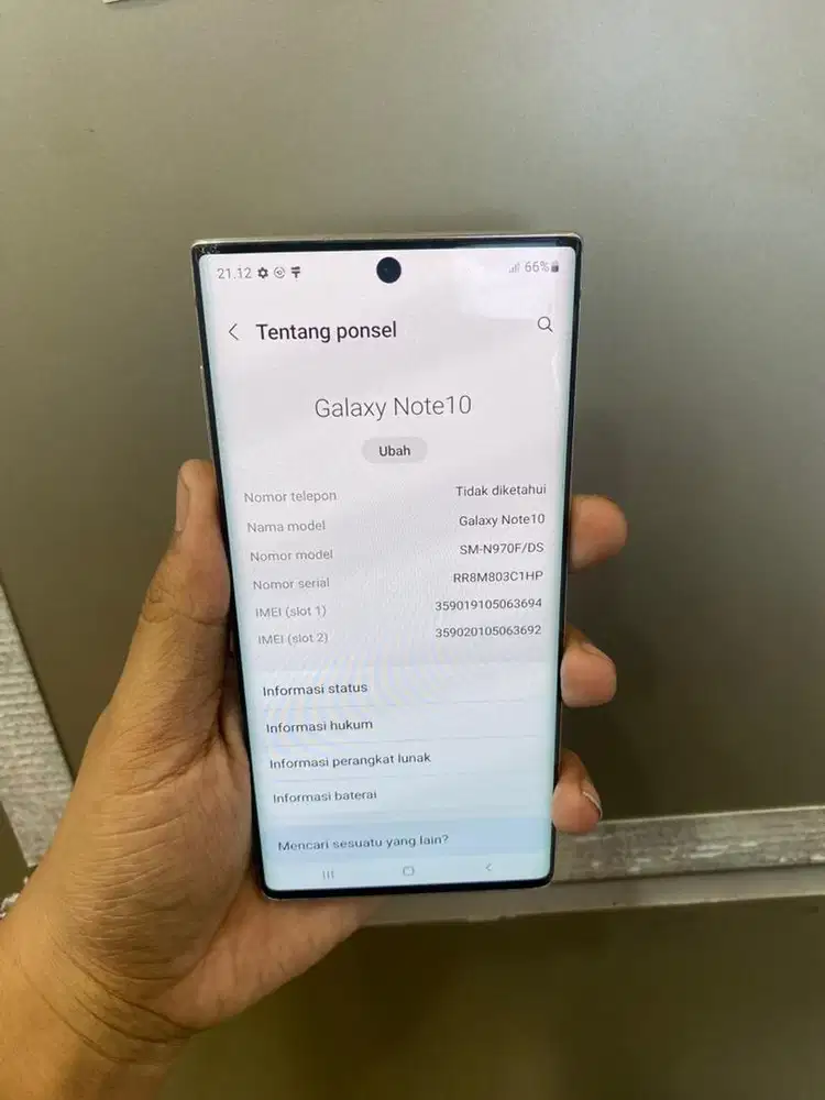 Samsung note 10 8/256gb SEIN