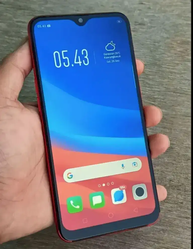 OPPO A5S (3/32) Red Original Mulus Bisa Tukar Tambah