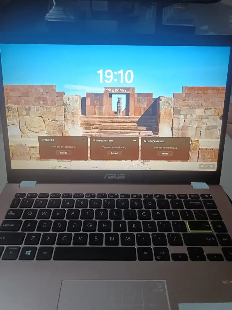 ASUS VivoBook Go 14 E410KA Celeron N4500 SSD 512GB Rose Gold Mulus