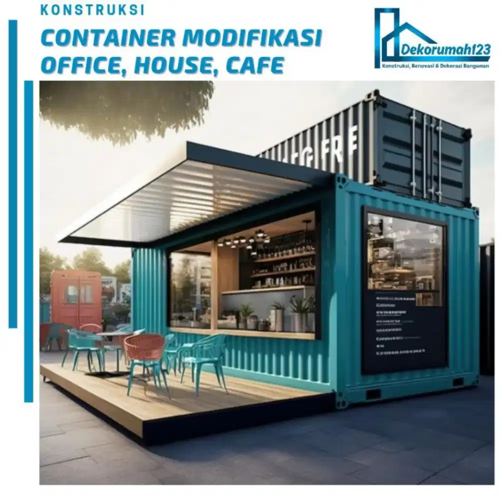 Container Peti Kemas Modifikasi 10,20,40 Feet.