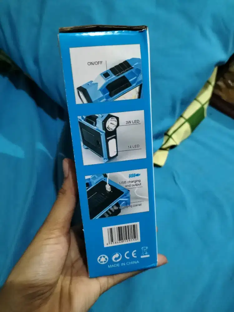 Senter camping solar multifungsi