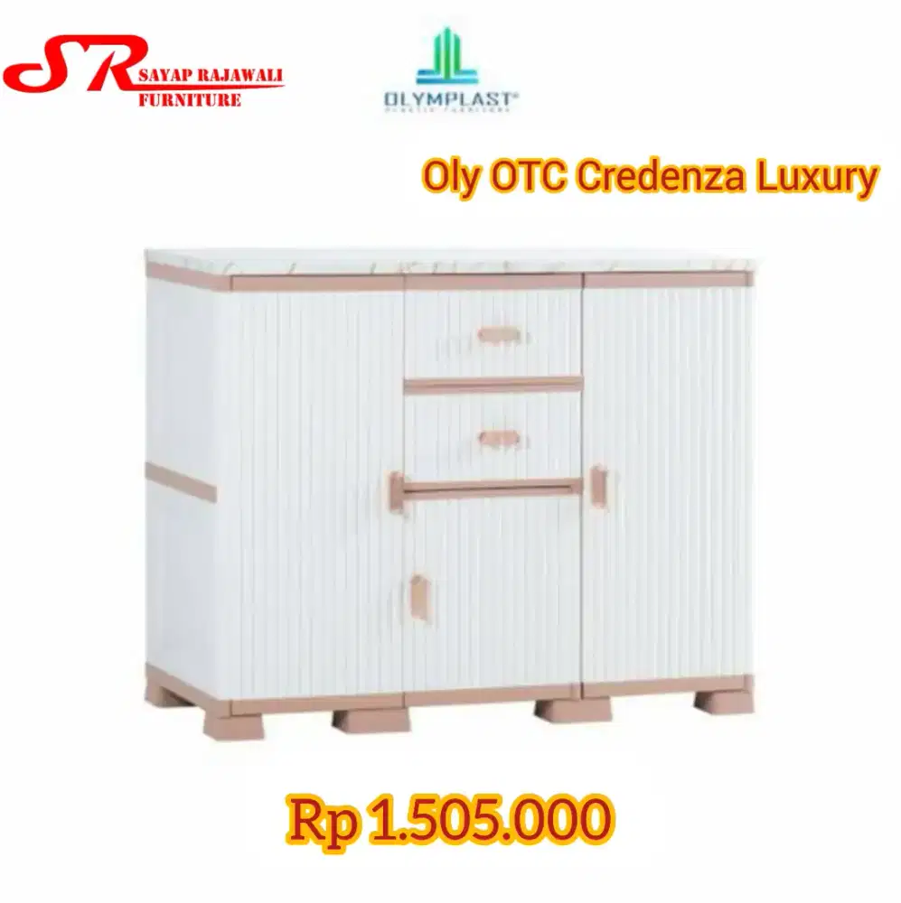 Lemari Locker Plastik Olymplaat OTC Credenza dan Locker Series (Ars)
