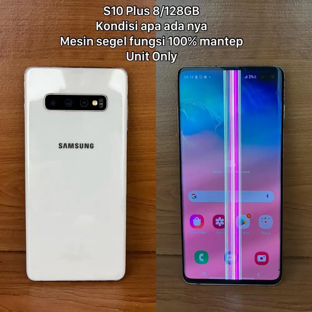 Samsung S10 Plus Sein 8/512GB Murah aja