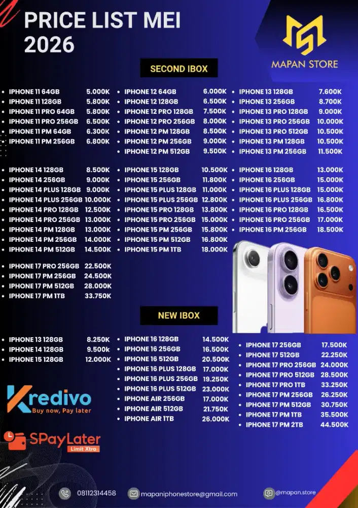 Kredit handphone iPhone