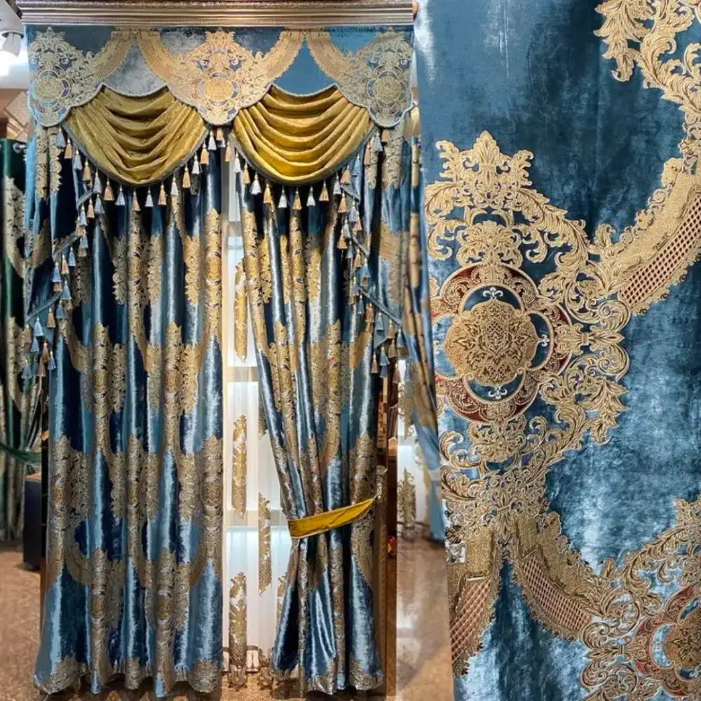Pasang gordyn gorden murah vertikal roll blind jasa wallpaper dinding