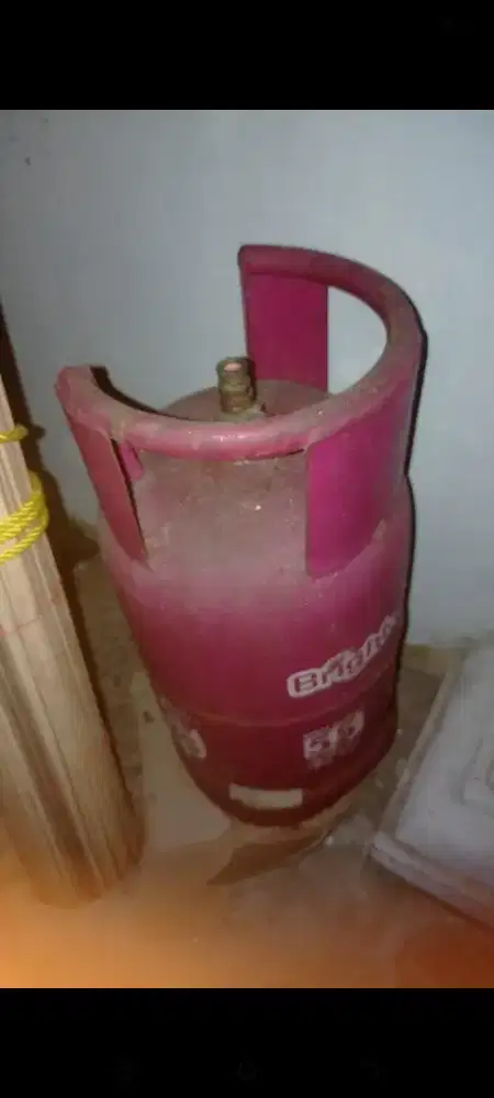 Bright Gas 5,5kg kosong. Masih normal