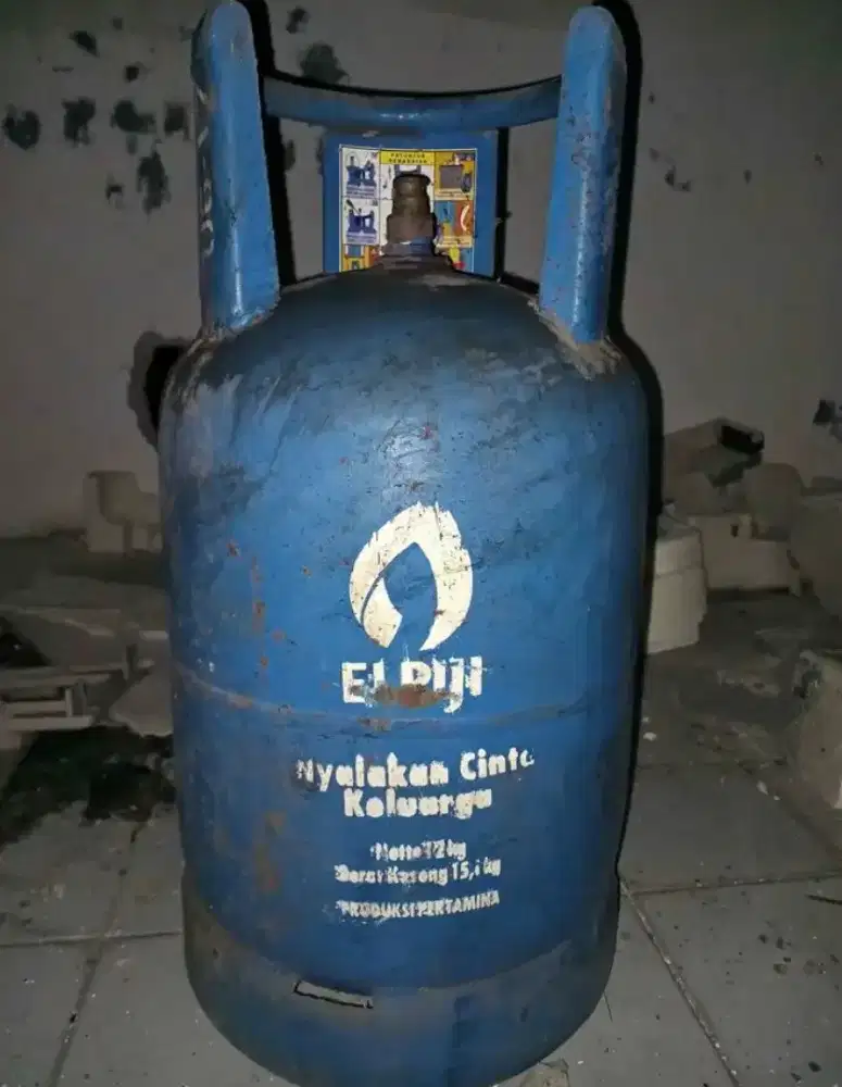 Gas Elpiji 12kg kosongan normal