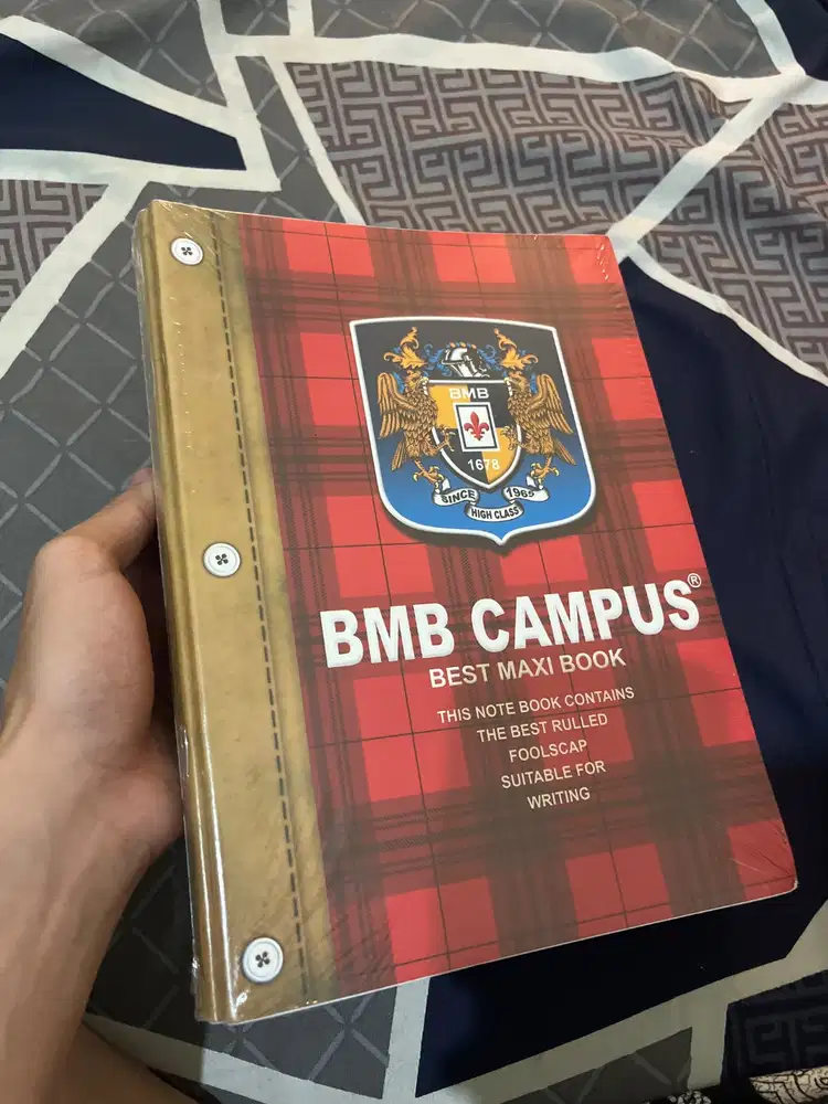 Buku tulis BMB 50 lembar isi 10
